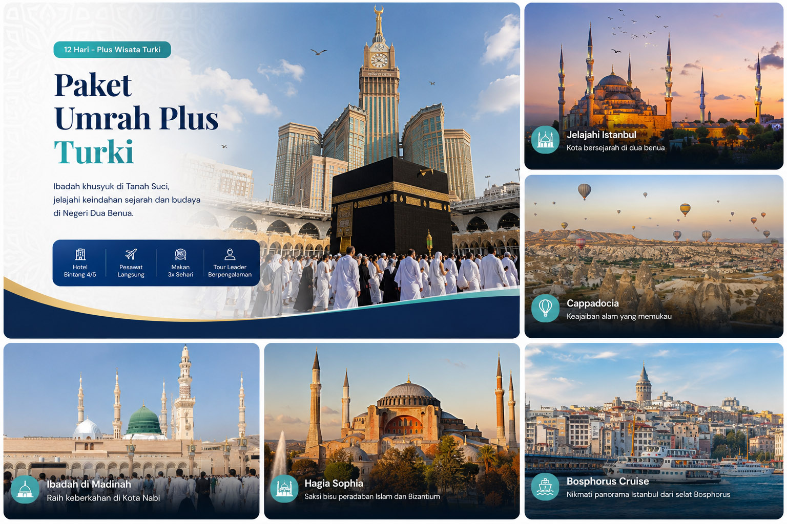 Paket Umrah Plus Turki